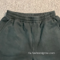 شورت های تابستانی گلدوزی شده با رنگ پرنعمت